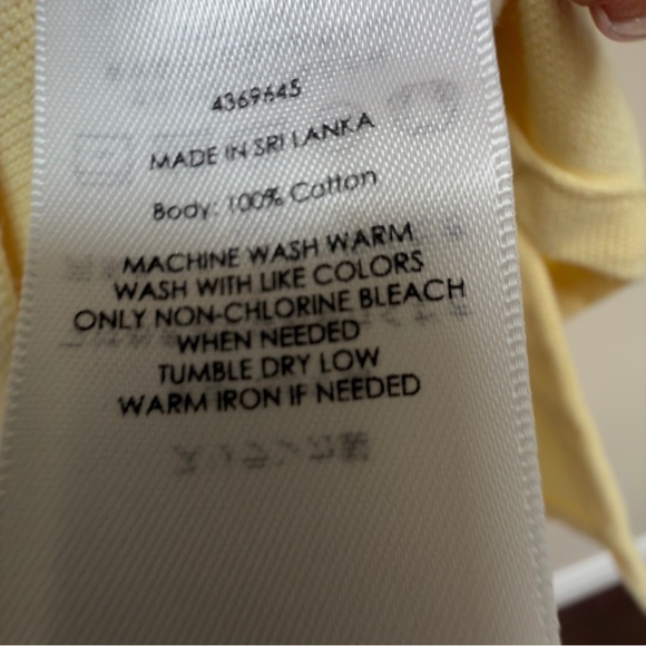 Ralph Lauren Men's Light Yellow Polo Shirt - Picture 8 of 8